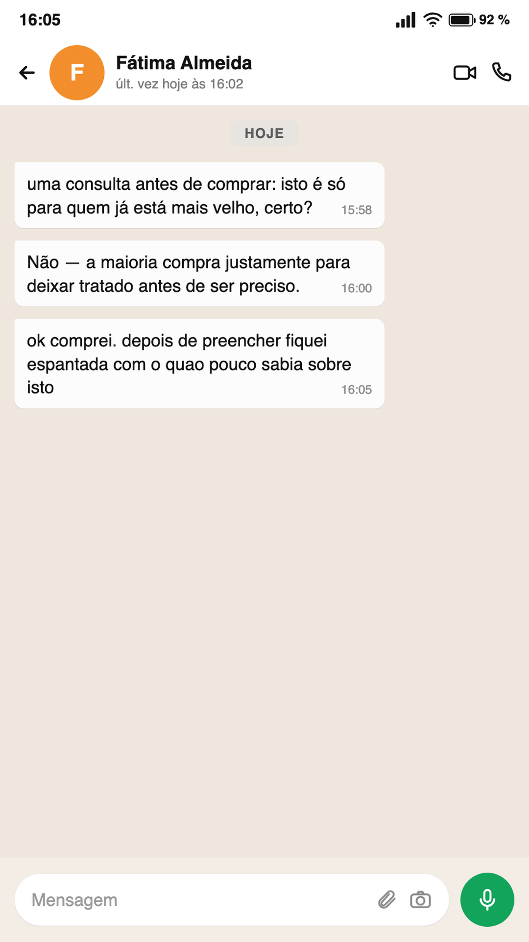 Fátima: fiquei espantada com o quão pouco sabia sobre isto
