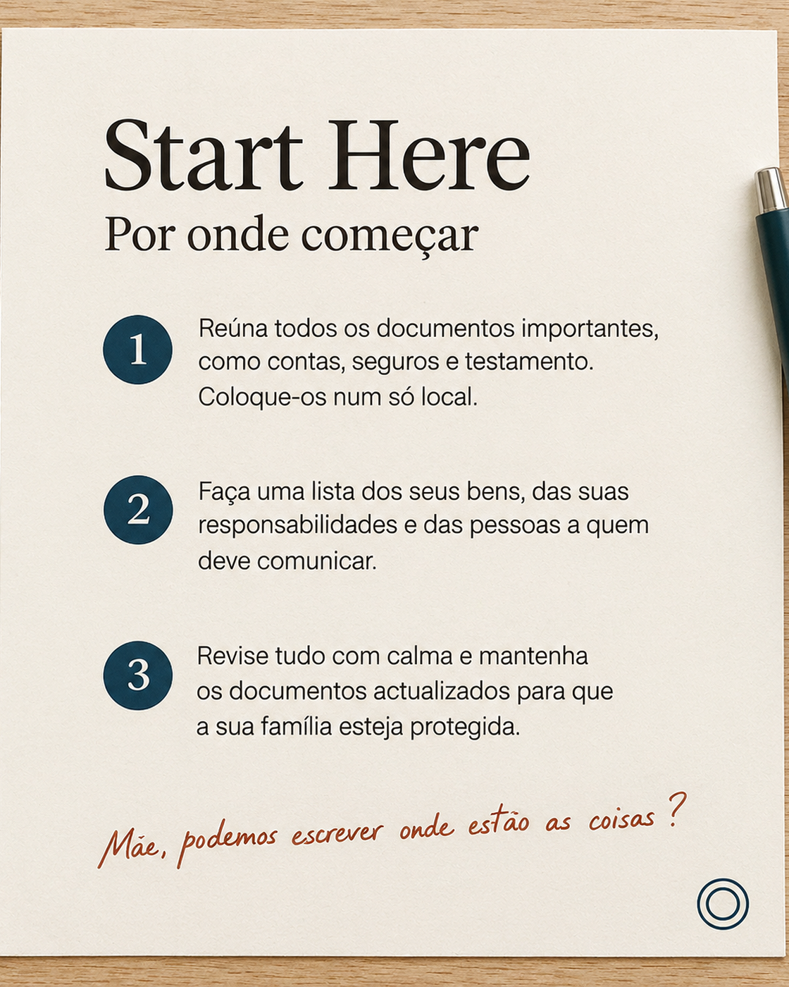 Ficha Start Here
