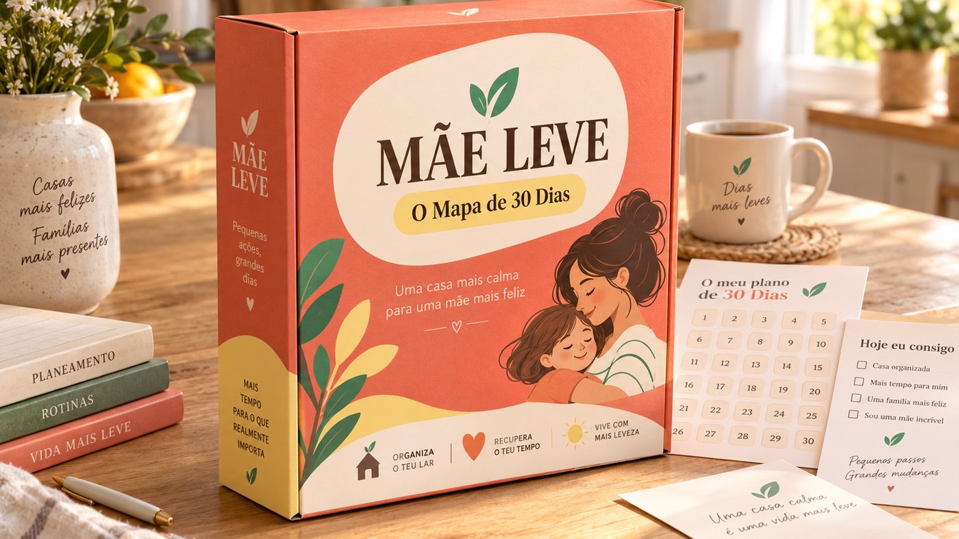 O kit Mãe Leve numa cozinha luminosa